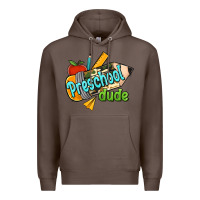 Coffee preschool dude Premium Hoodie - RanaPortraitStore