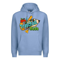 Colony Blue preschool dude Premium Hoodie - RanaPortraitStore