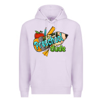 Lilac preschool dude Premium Hoodie - RanaPortraitStore