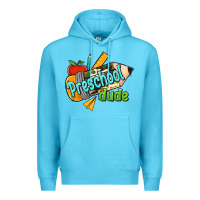 Ocean Blue preschool dude Premium Hoodie - RanaPortraitStore