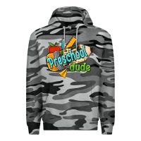 Slate Camo preschool dude Premium Hoodie - RanaPortraitStore
