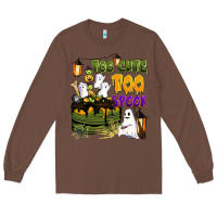 Chestnut too cute too spook Long Sleeve Tee - BarkalooDesign