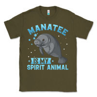 Army Green manatee gifts Classic Tee - PixelWave
