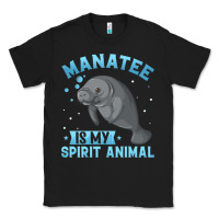 Black manatee gifts Classic Tee - PixelWave