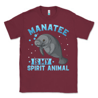 Burgundy manatee gifts Classic Tee - PixelWave
