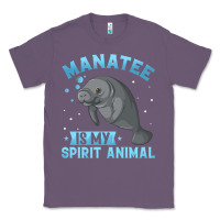 Lavender manatee gifts Classic Tee - PixelWave