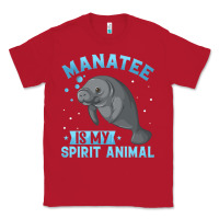 Red manatee gifts Classic Tee - PixelWave