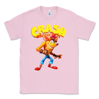 Bubblegum Pink crash bandicoot Classic Tee - PixelWave