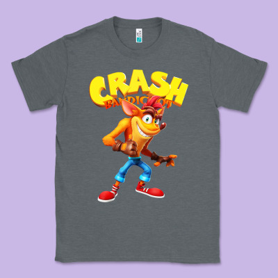Crash Bandicoot Classic Tee Designed By Pixelwave