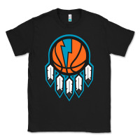 Black OKC Thunder Dreamcatcher 1 Classic Tee - PixelWave