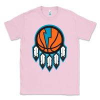 Bubblegum Pink OKC Thunder Dreamcatcher 1 Classic Tee - PixelWave