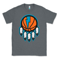 Charcoal Heather OKC Thunder Dreamcatcher 1 Classic Tee - PixelWave
