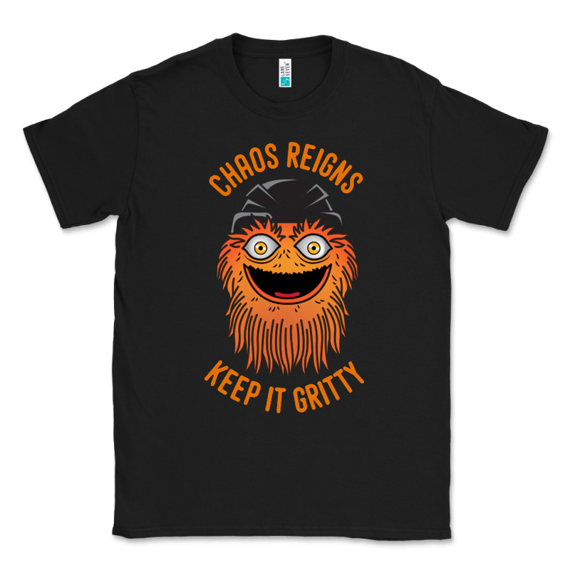 Chaos Reigns Keep It Gritty Classic Tee by PixelWave | Teevron