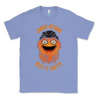 Colony Blue chaos reigns keep it gritty Classic Tee - PixelWave