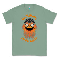 Sage chaos reigns keep it gritty Classic Tee - PixelWave
