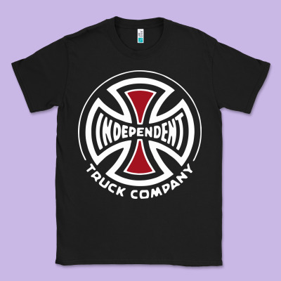 Independent Company Cross Skateboard Classic Tee Designed By Pixelwave