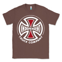 Chestnut independent company cross skateboard Classic Tee - PixelWave
