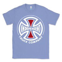 Colony Blue independent company cross skateboard Classic Tee - PixelWave