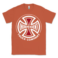 Copper independent company cross skateboard Classic Tee - PixelWave