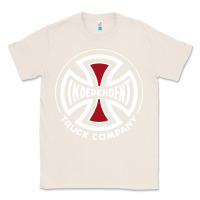 Natural independent company cross skateboard Classic Tee - PixelWave