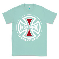 Seafoam independent company cross skateboard Classic Tee - PixelWave
