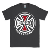 Smoke independent company cross skateboard Classic Tee - PixelWave