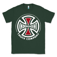Sports Green independent company cross skateboard Classic Tee - PixelWave