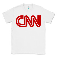 White cnn media company Classic Tee - PixelWave