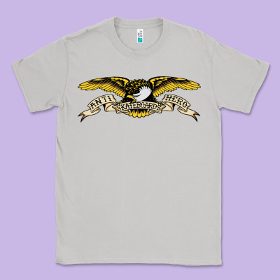 Anti Hero Skateboards Classic Tee Designed By Pixelwave