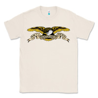 Natural anti hero skateboards Classic Tee - PixelWave