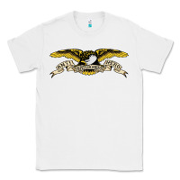 White anti hero skateboards Classic Tee - PixelWave