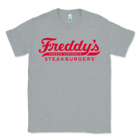 Heather Grey freddy's frozen custard & steakburgers Classic Tee - PixelWave