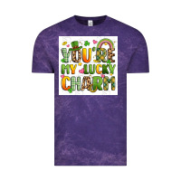 Cloud Purple you're my lucky charm artiststas filigran Vintage Tee - Artiststas