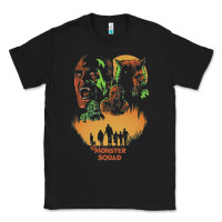 Black The Monster Squad Classic Tee - PixelWave
