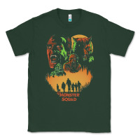Sports Green The Monster Squad Classic Tee - PixelWave