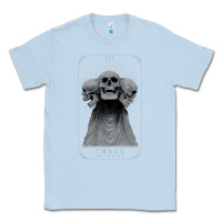 Dusty Blue hunt showdown anniversary three of skulls black t shirt Classic Tee - PixelWave