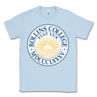 Dusty Blue rollins college Classic Tee - PixelWave