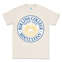 Natural rollins college Classic Tee - PixelWave