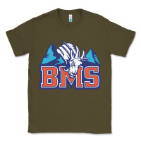 Army Green blue mountain state Classic Tee - PixelWave
