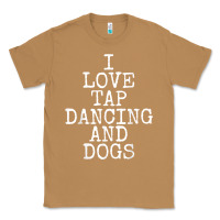 Toasted Coconut i love tap dancing & dogs funny dog gift t shirt men women Classic Tee - PixelWave