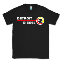 Black Detroit Diesel Classic Tee - PixelWave