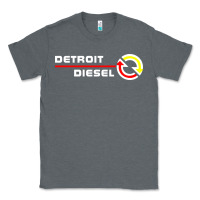 Charcoal Heather Detroit Diesel Classic Tee - PixelWave
