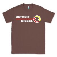Chestnut Detroit Diesel Classic Tee - PixelWave