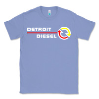 Colony Blue Detroit Diesel Classic Tee - PixelWave