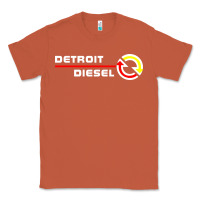 Copper Detroit Diesel Classic Tee - PixelWave