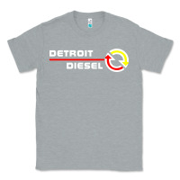Heather Grey Detroit Diesel Classic Tee - PixelWave