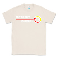 Natural Detroit Diesel Classic Tee - PixelWave