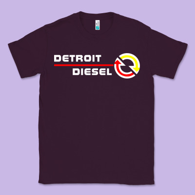 Detroit Diesel Classic Tee Designed By Pixelwave