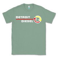 Sage Detroit Diesel Classic Tee - PixelWave