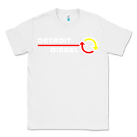 White Detroit Diesel Classic Tee - PixelWave